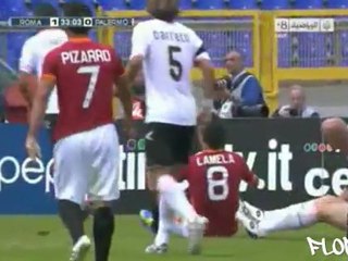 Erik Lamela vs Palermo Highlights (23/10/2011)