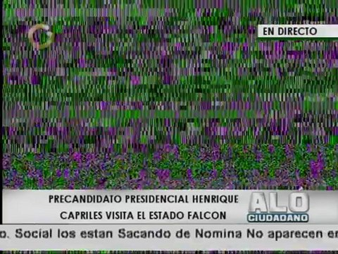 Henrique Capriles en Falcón