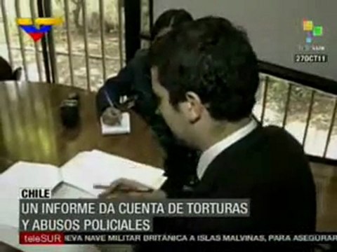 Chile Estudiantes vctimas de golpes torturas y agresion sexual