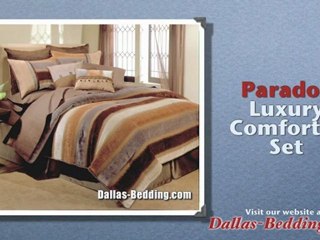 LUXURY BEDDING | COMFORTER SETS | DALLAS BEDDING