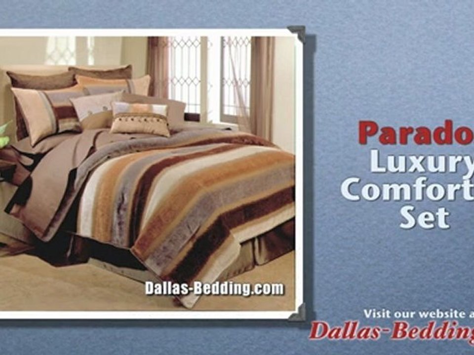 LUXURY BEDDING | COMFORTER SETS | DALLAS BEDDING