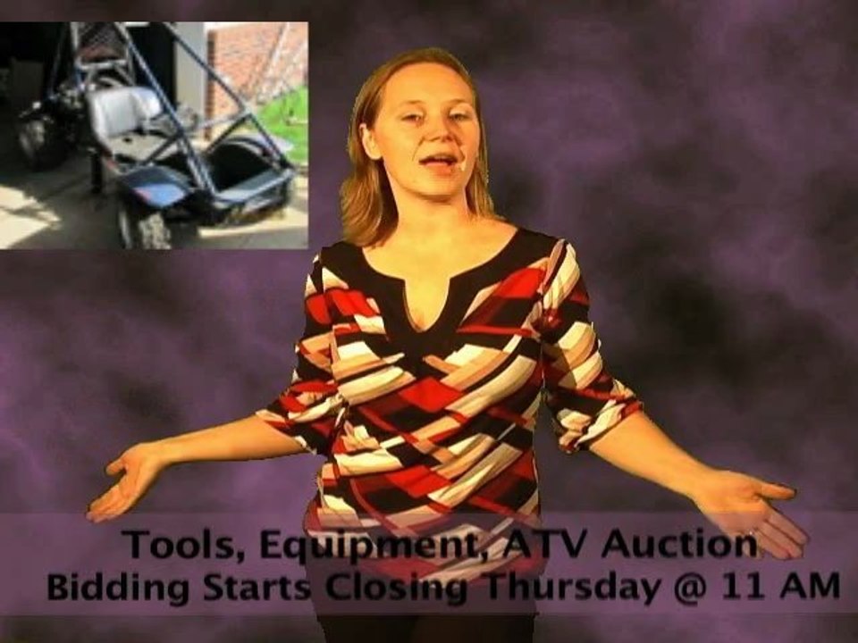 Tools, Equipment, ATV Auction