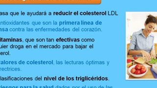 dieta para bajar el colesterol - ldl colesterol - colesterol bueno