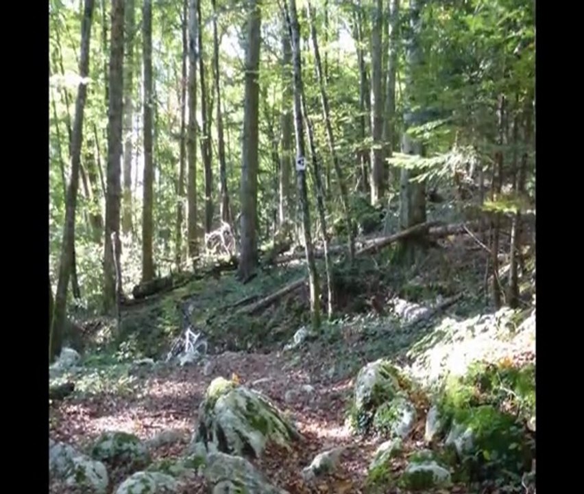 Parcours VTT " le Verneys " à Méribel (38) les échelles