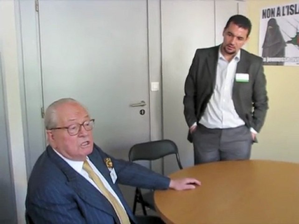 Rencontre J.M. Le Pen - O. Djellil