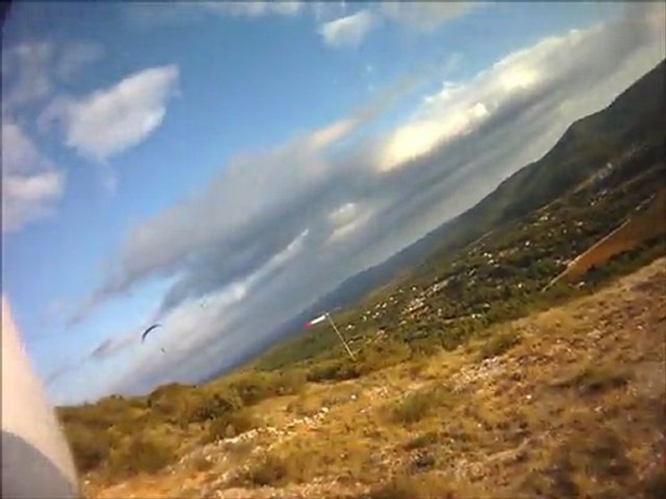parapente a sainte anastasie le  21 10 11