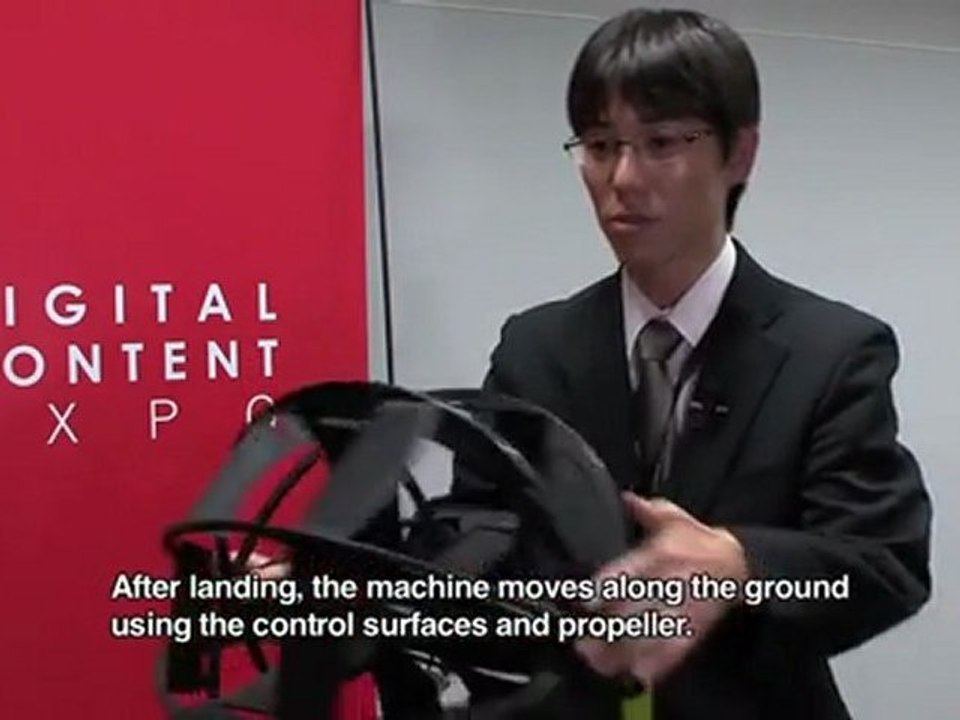 La machine volante sphérique Japonaise