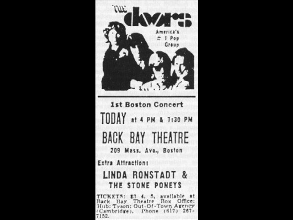 Light My Fire - The Doors Live At The Back Bay Theatre, Boston, MA. March 17, 1968