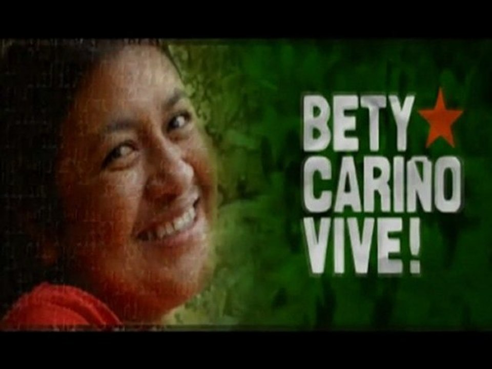 Bety Cariño, Tisseuse d'espoir