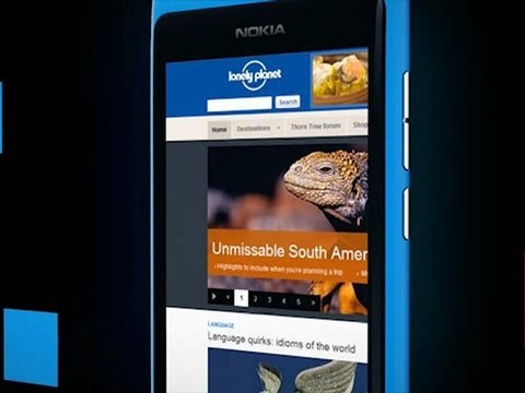Nokia Lumia 800 Browsing