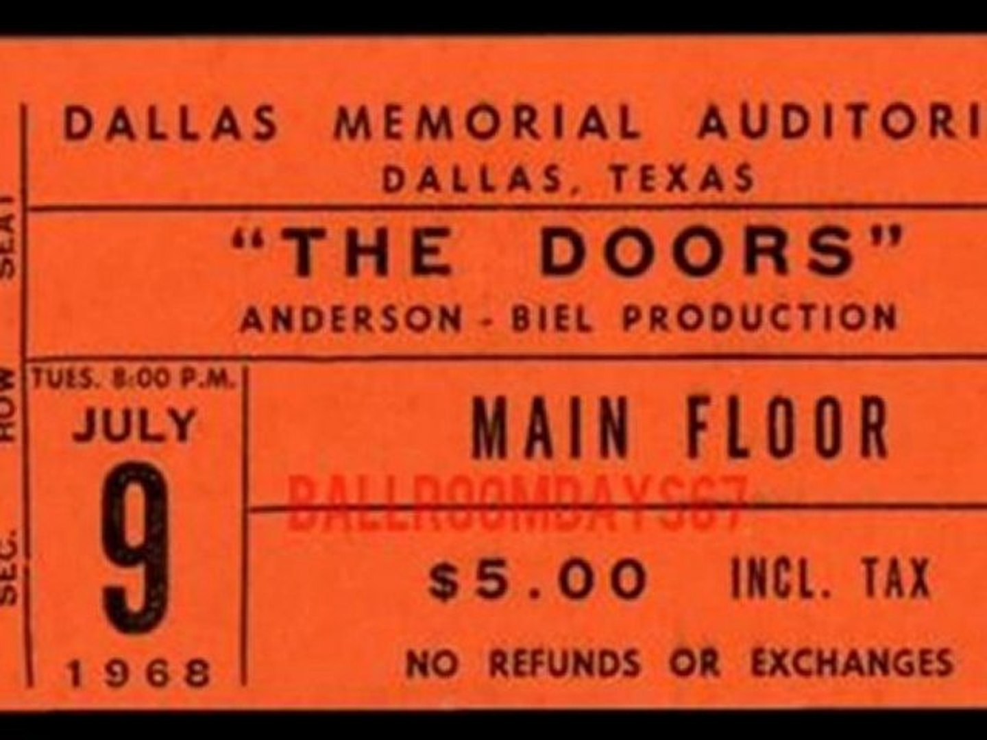 Light My Fire The Doors Live At The Dallas Memorial Auditorium