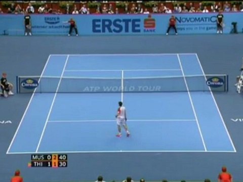 Thiem batte Muster - Vienna, 1o turno