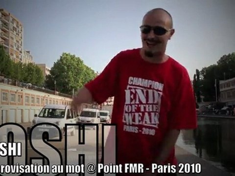 YOSHI, impro aux mots @ Paris Hiphop 2010