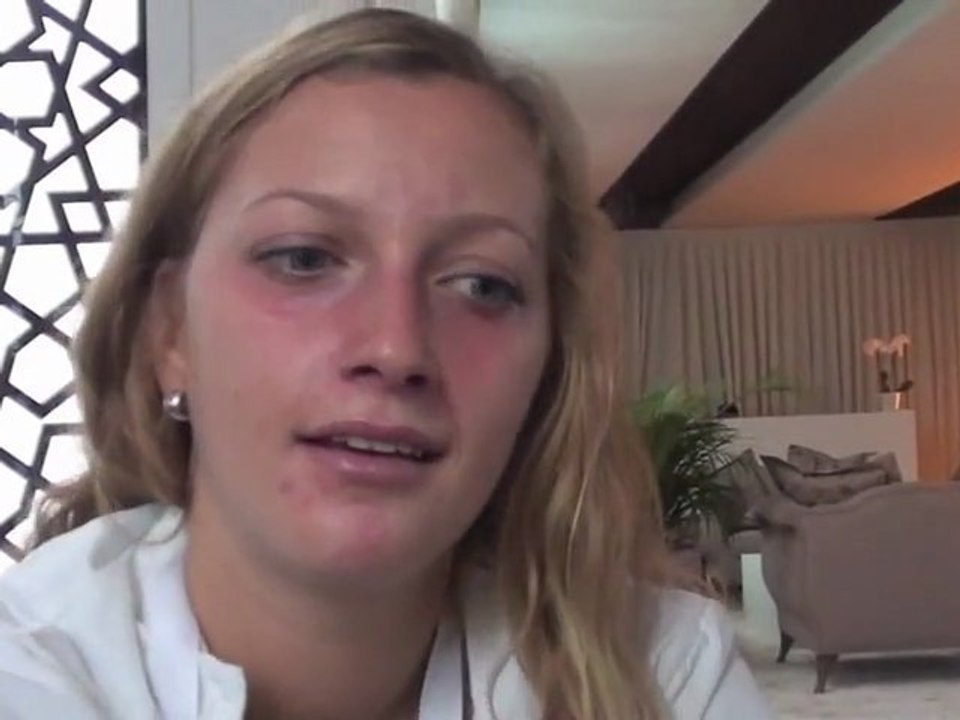 Chinese portrait with Petra Kvitova