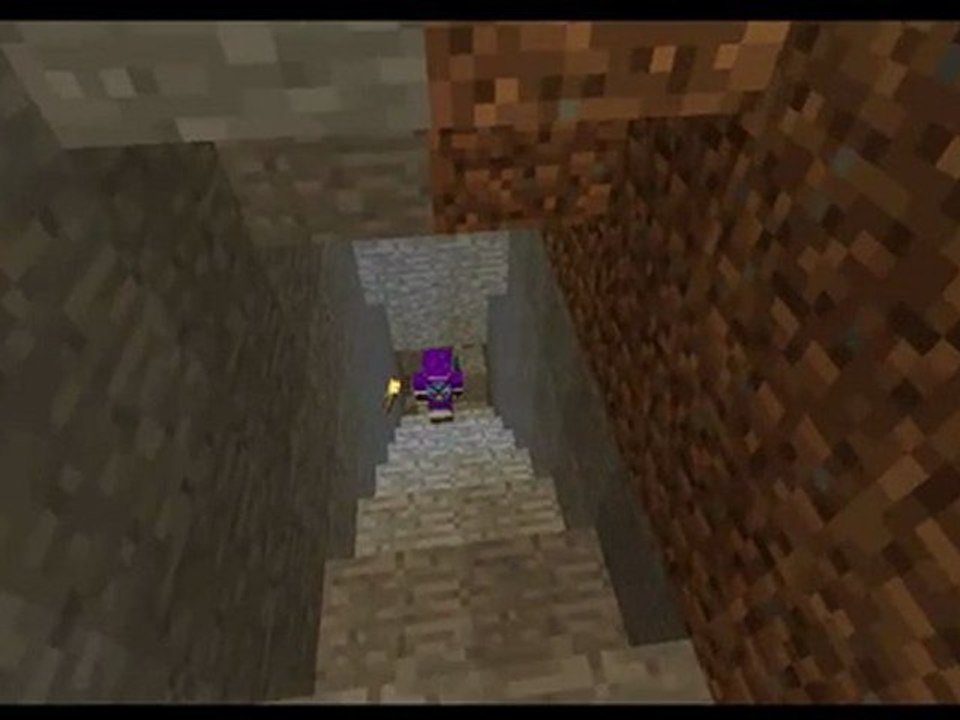 decouverte d'une mine abandonner et une construction de maison