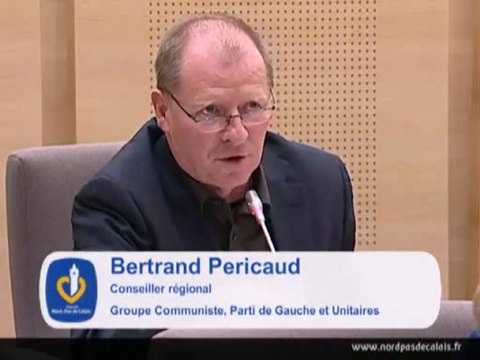 Intervention Bertrand Pericaud gestion port Calais 21-10-11