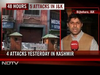 J&K: Five grenade attacks in 48 hours