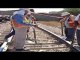 Robo de vías provocó en México el descarrilamiento de un tren