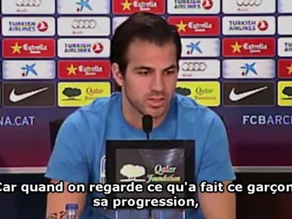 Fabregas : "Je ne suis pas un saint, mais..."