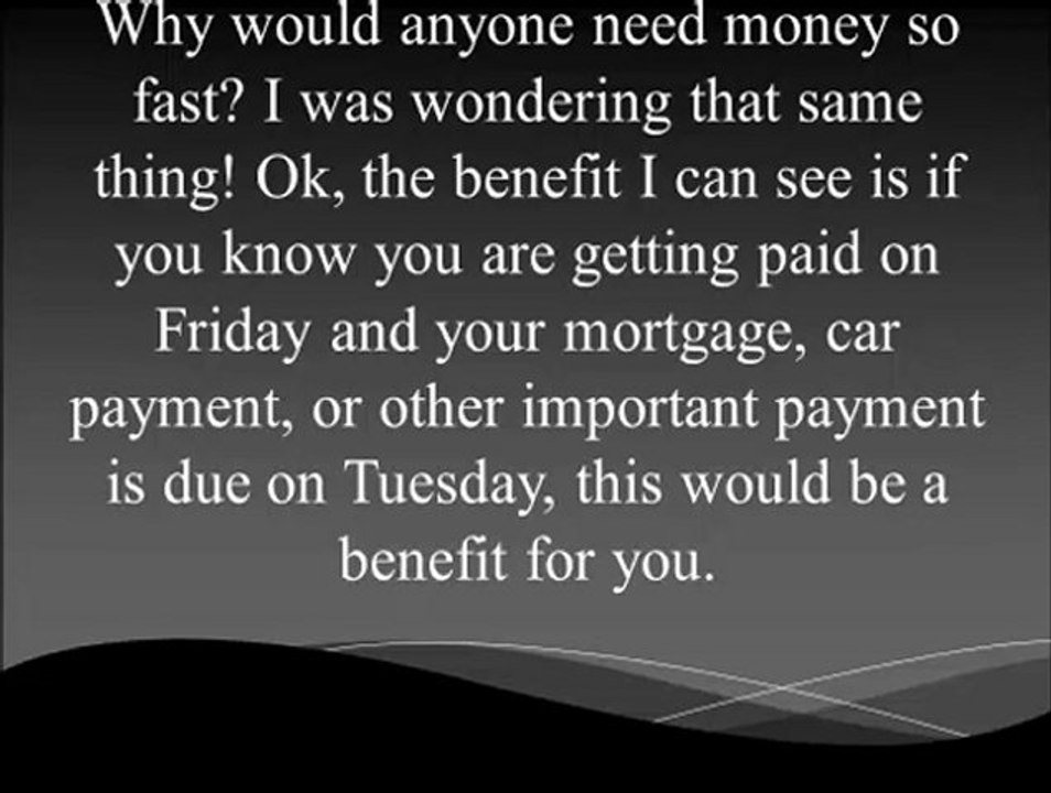 Learn The Facts About Payday Loans