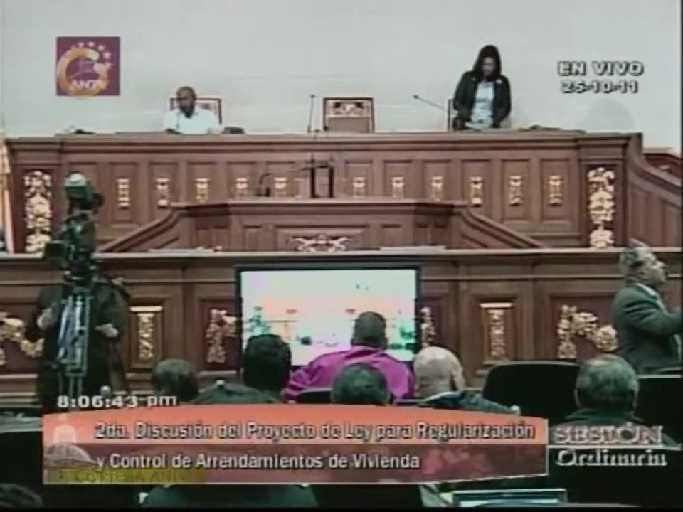 2da Discusión de Ley de Arrendamiento