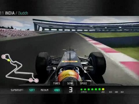 F1, GP India 2011: Buddh, il giro di pista dal punto di vista delle gomme