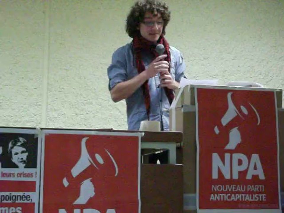 NPA comité jeunes Poitiers 20 octobre