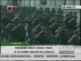 Chávez visita Academia Militar