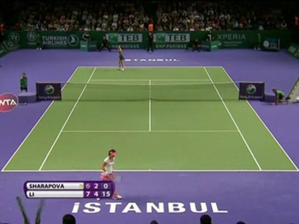 Istanbul - Sharapova ist raus