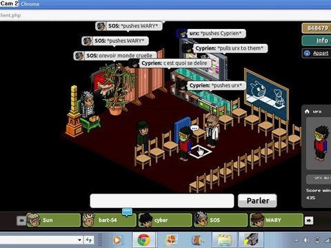 Cyprien le créateur du jeu push est pull regarder vous vérer comment jouer