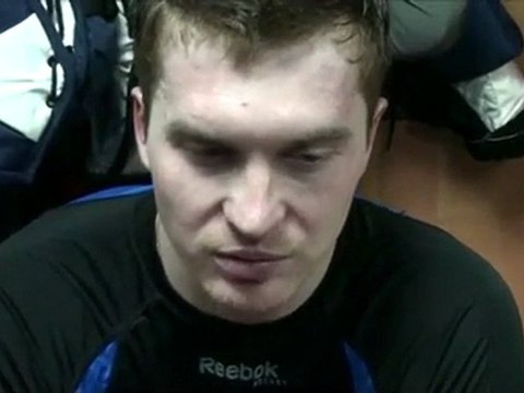 Алексей Яхин после игры с к.Нефтехимик 26.10.11.
