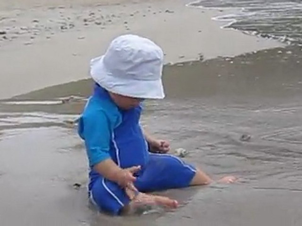 Liam a la mer