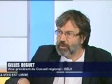 Gilles Deguet - EELV - La Voix est Libre - 22 octobre 2011 - France 3 Centre - partie 2