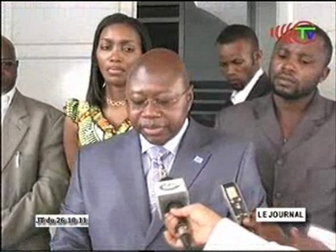 Entretien entre le ministre de l'intérieur et le représentant du PNUD au Congo