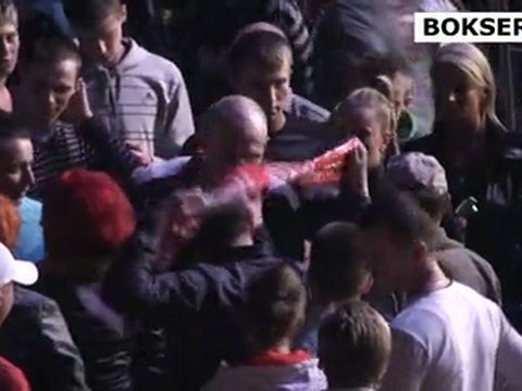 Krzysztof Włodarczyk - Przywitanie na gali Wojak Boxing Night