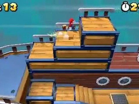 Super Mario 3D Land - Course gameplay 3