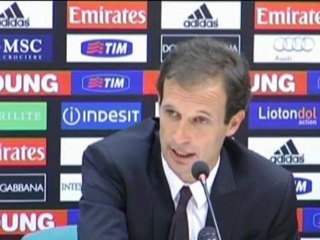 Allegri: "A Roma per cercare la vetta"