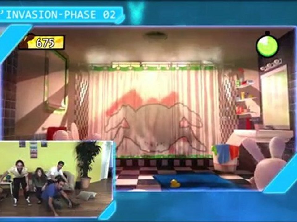 Les Lapins Crétins partent en live - Gameplay K...