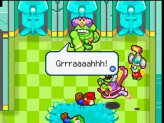 Mario & Luigi: SS Walkthrough/07 Y'a-t-il un plombier pour sauver la reine ?