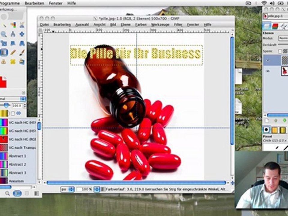 Kulali Social Fanpage Design | Gimp Videotutorial