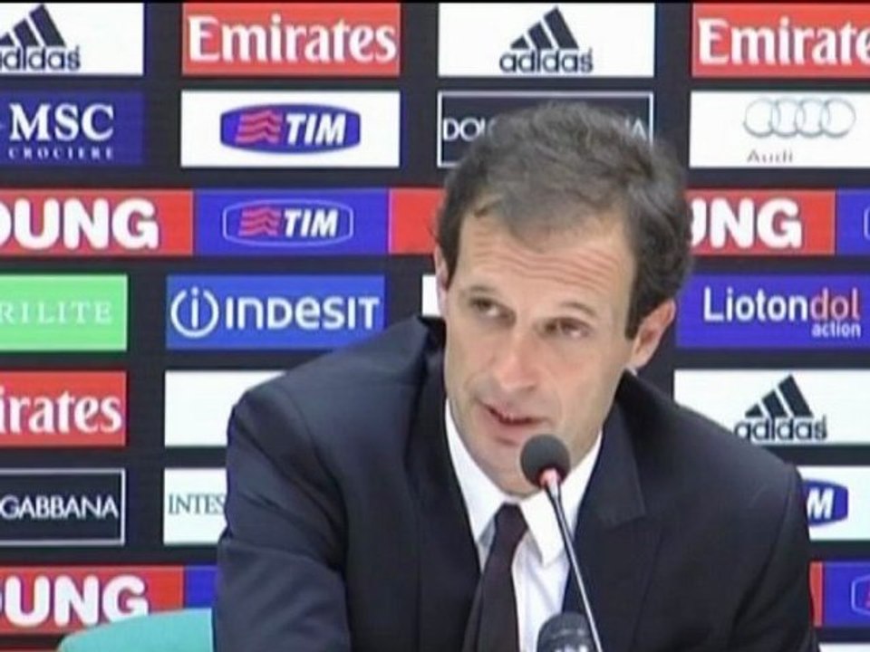 Allegri - fokussiere auf Roma