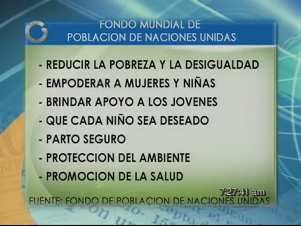 ONU: Venezuela tiene 29 millones de habitantes