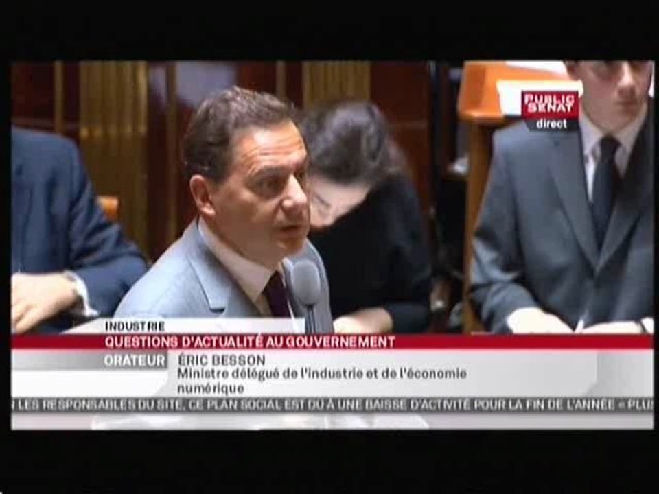 QAG - Sénat - Industrie