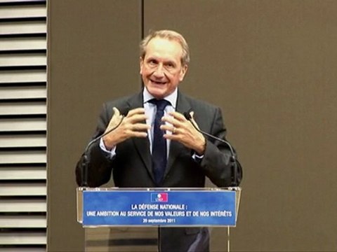 UMP - Gérard Longuet - Convention défense