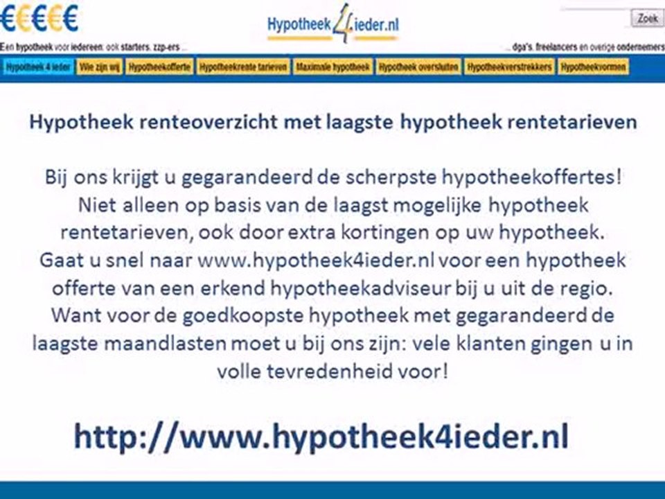 Hypotheek