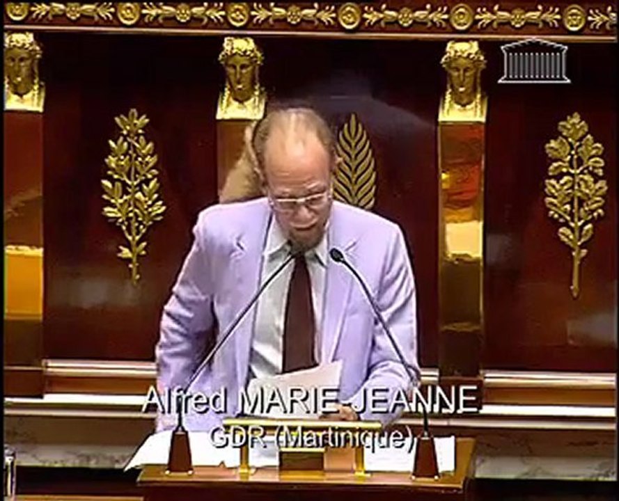 Intervention du Député Alfred MARIE-JEANNE 28 juin 2011