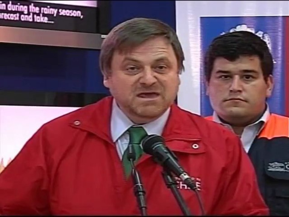 Emergencia volcánica en Chile