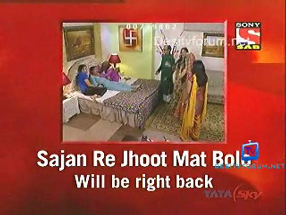 Sajan Re Jhoot Mat Bolo 27th October 2011 - pt3