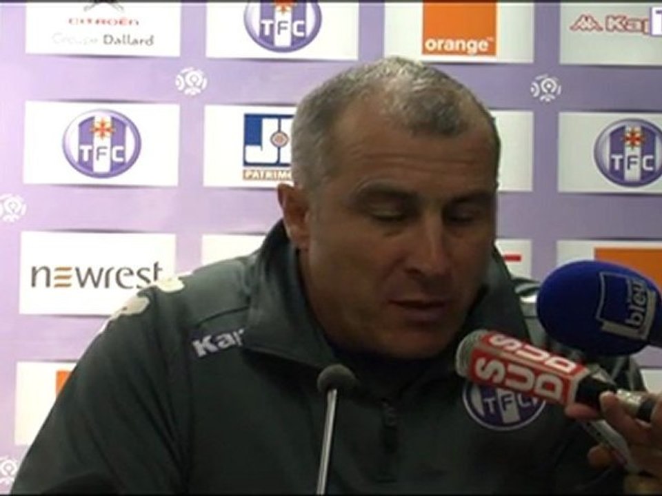 Conférence de presse Alain CASANOVA