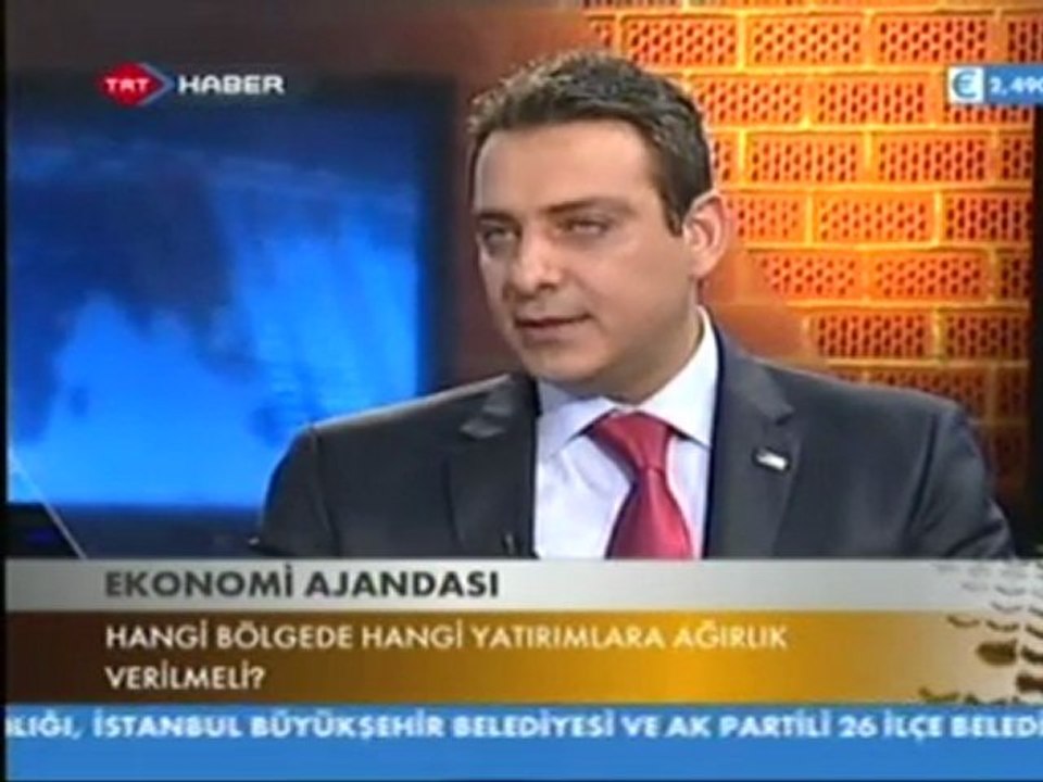 İGED Yönetim Kurulu Başkanı Hüseyin ATAOL, TRT Ekonomi Ajandası Programında